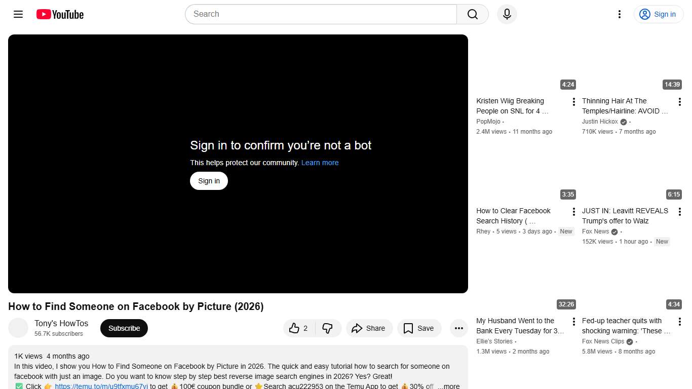 How to Find Someone on Facebook by Picture (2026) - YouTube