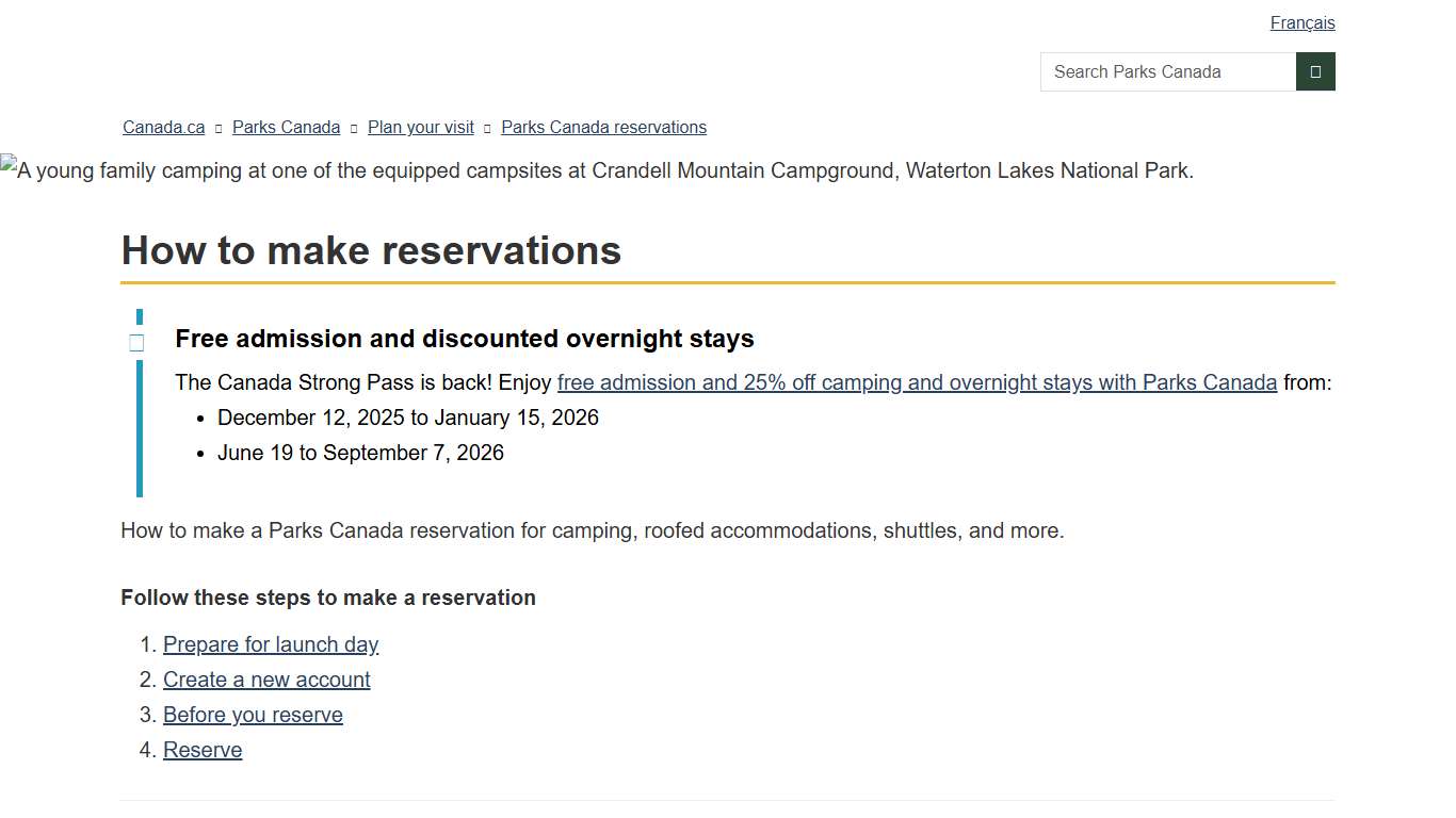 How to make reservations